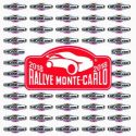 Pegatina Rally Monte-Carlo 2018