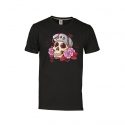 Camiseta Rose Skull
