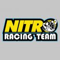 Pegatina logo «NITRO RACING TEAM» 12X4cm