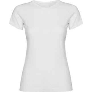 camisetas modelo basica para dama en color Blanco | ropa personalizada Hitase