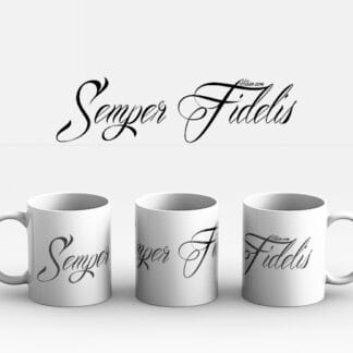 Taza modelo Semper Fidelis | Tazas personalizadas Hitase