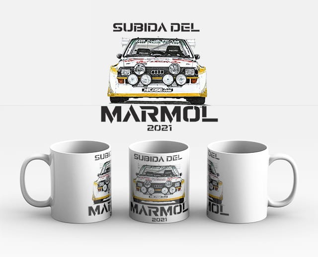 Taza personalizada modelo Subida Marmol 2021 con diseño exclusivo