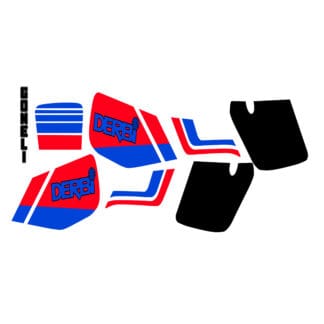 Kit de vinilos para Derbi RD2