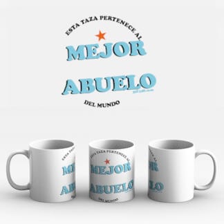 Taza ESTA TAZA PERTENECE AL MEJOR ABUELO DEL MUNDO