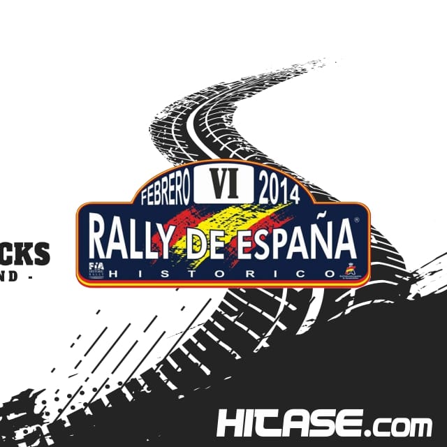 Placa RALLY DE ESPAÑA 2014