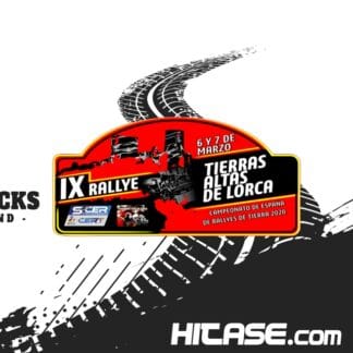 Placa RALLYE TIERRAS ALTAS DE LORCA 2020