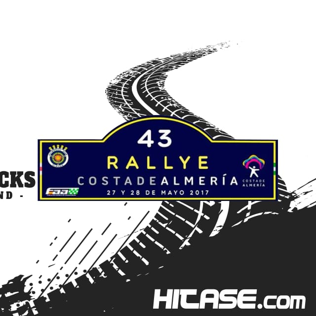 Placa RALLY COSTA DE ALMERÍA 2017