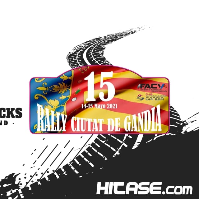 Placa RALLY CIUTAT DE GANDIA