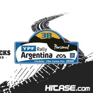 Placa RALLY ARGENTINA 2018