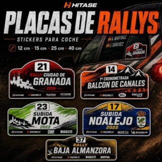 Placas de Rallys