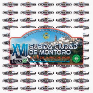 Placa SUBIDA DE MONTORO 2016