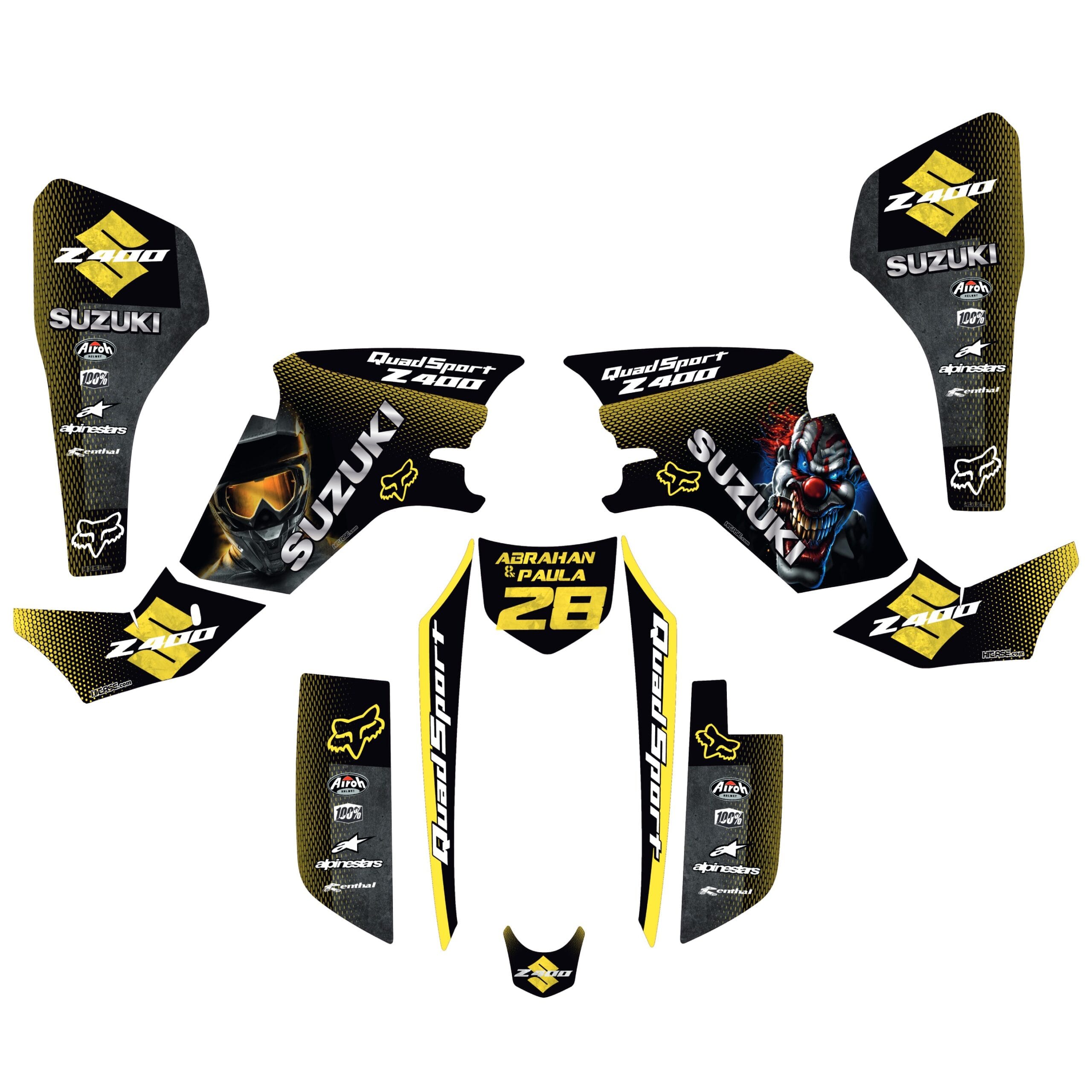 Kit de vinilos para quad Suzuki LTZ 400 - Imagen 7
