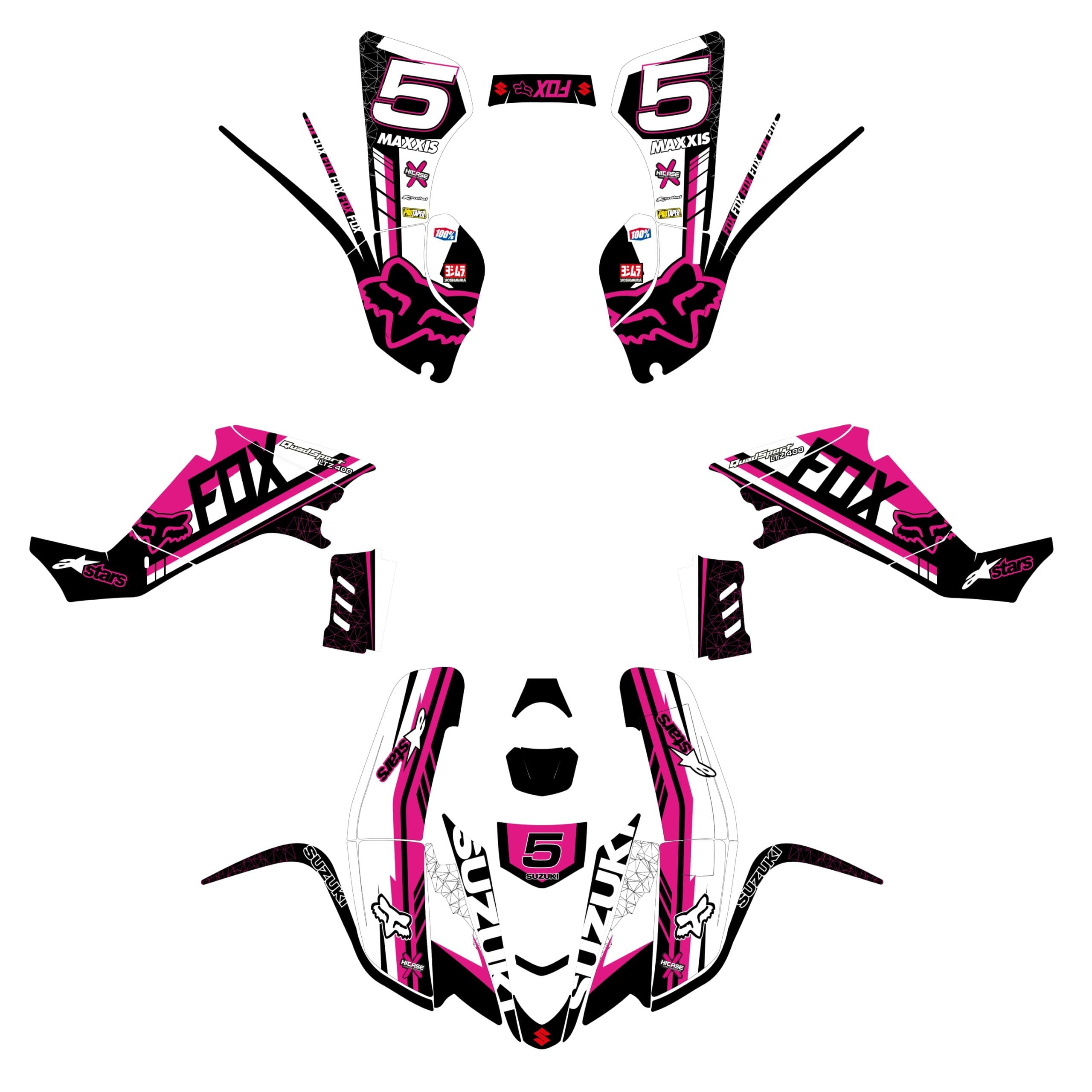 Kit de vinilos para quad Suzuki LTZ 400 - Imagen 6