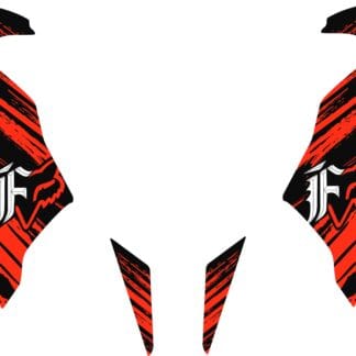 Kit de vinilos HONDA CB190R Fox Rojo