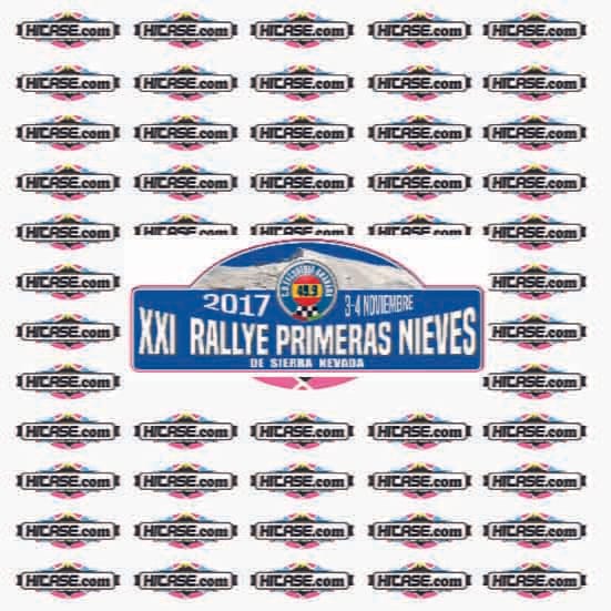 Placa RALLYE PRIMERAS NIEVES 2017