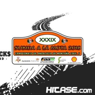 Placa SUBIDA A LA MOTA 2018