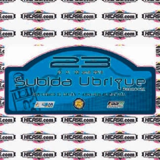 Placa SUBIDA DE UBRIQUE 2018