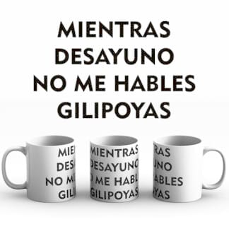 Taza MIENTRAS DESAYUNO NO ME HABLES