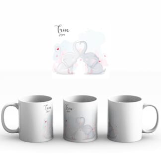 Taza TRUE LOVE ELEFANTES