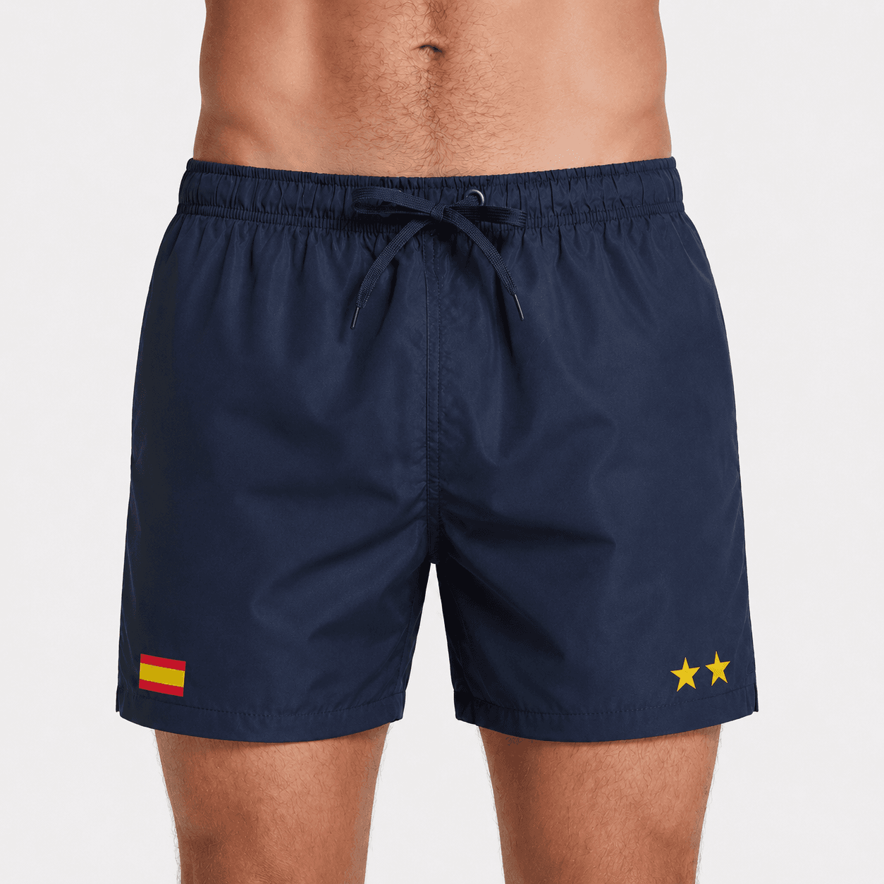 Bañador de España para Hombre Azul Marino con Bandera - Imagen 2