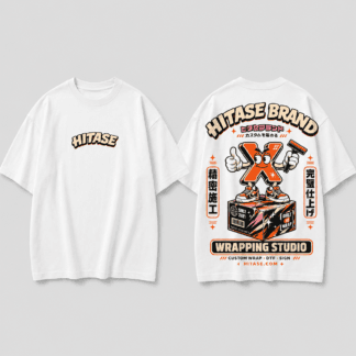 Camiseta Oversize Hitase Brand Wrapping Studio