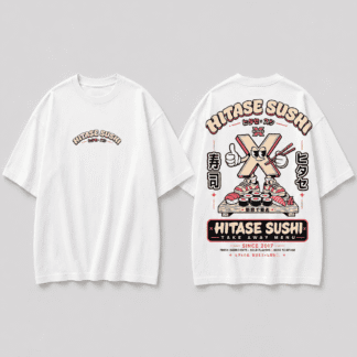 Camiseta Oversize Hitase Sushi